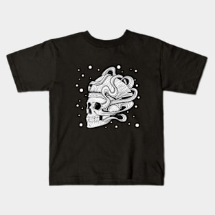 Inking Skull Kids T-Shirt